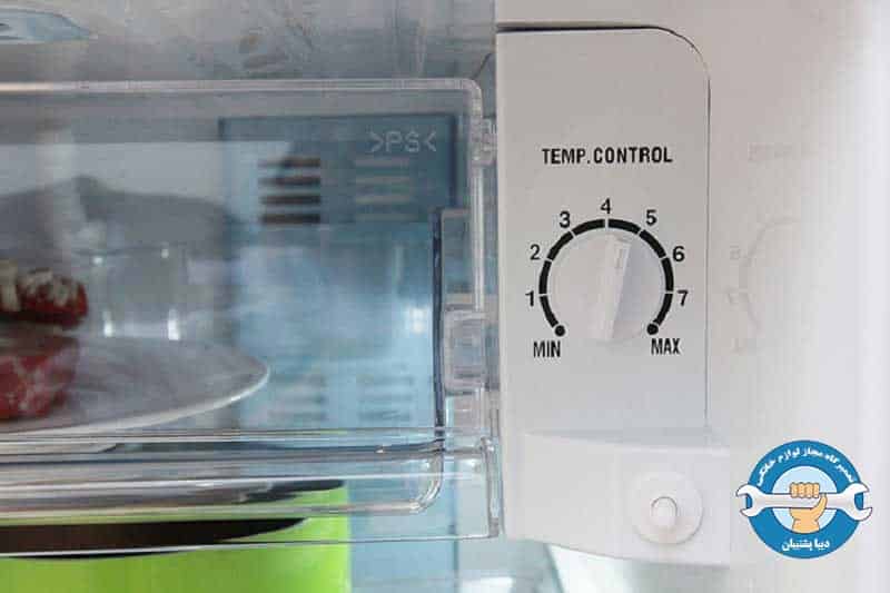 تنظیم دمای یخچال با استفاده از دماسنج
