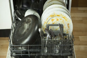 علت کثیف شستن ماشین ظرفشویی ال جی