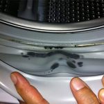 پاره شدن لاستیک دور درب ماشین لباسشویی ال جی