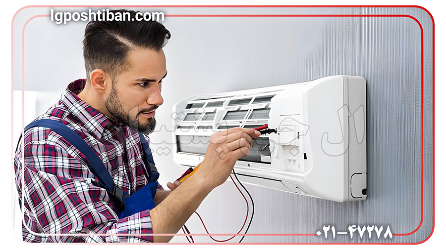 ارور های رایج در تعمیر کولر گازی ال جی